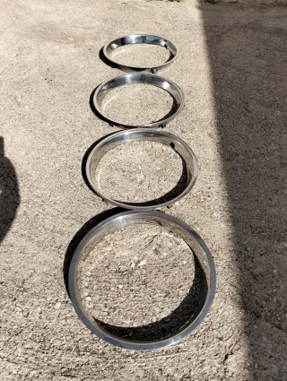 Aros Cromados Llanta 15