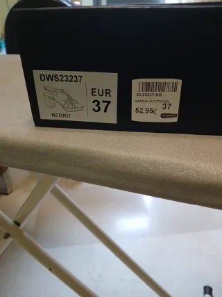 Sandalias D'ANGEL DREAM Negras Brillantes