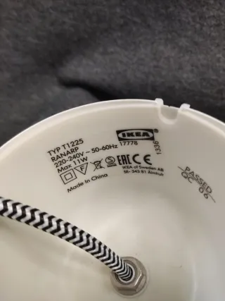 Lámpara techo Ikea Ranarp