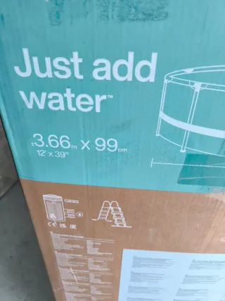Piscina Intex redonda 366x99 cm de 8592 Litros
