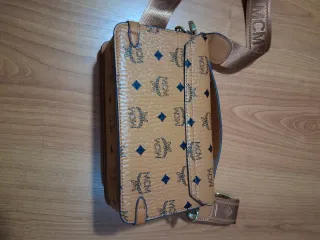 Bolso MCM Marrón y Dorado
