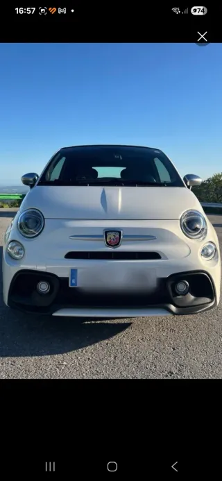 Abarth 595 Cabrio impoluto.