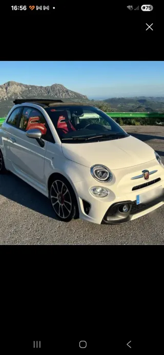 Abarth 595 Cabrio impoluto.