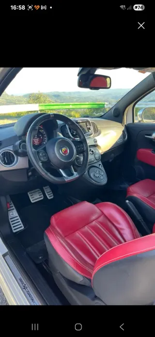 Abarth 595 Cabrio impoluto.