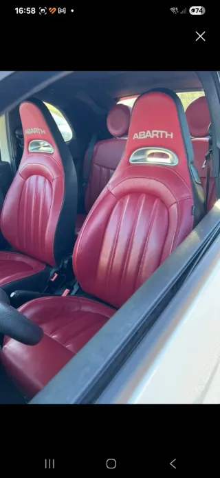 Abarth 595 Cabrio impoluto.