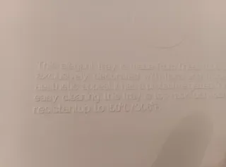 Pack 2 Modernas Bandejas decoradas con Flores