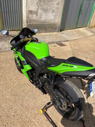 Kawasaki ZX6R 2008 Verde