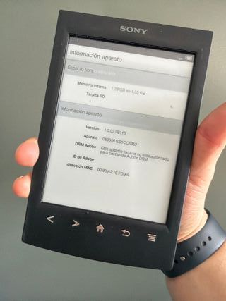 Sony PRS-T2 - Lector Ebook - 2 GB - 6 MicroSD