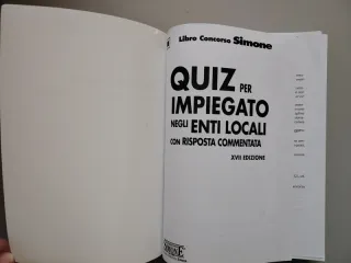 Quiz per impiegato negli enti locali. 2019