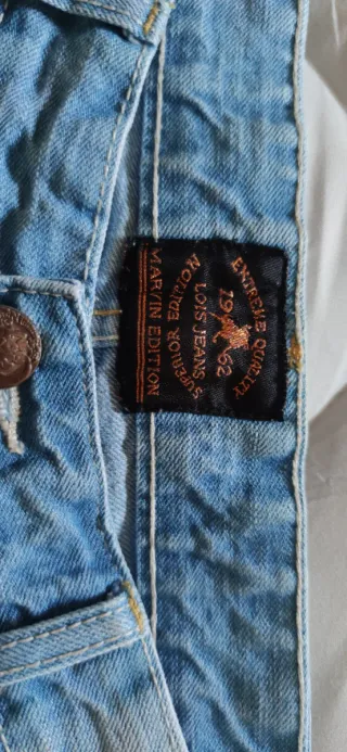 Vaqueros cortos Lois. Talla 33