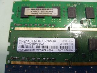 7 Memorias RAM DDR3 4GB PC