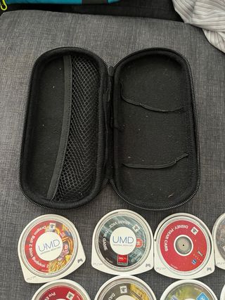 12 Juegos PSP UMD (Acción, Aventura, Carreras)