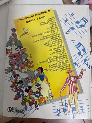 Cuentacuentos Disney ,30 cuentos y 30 cintas