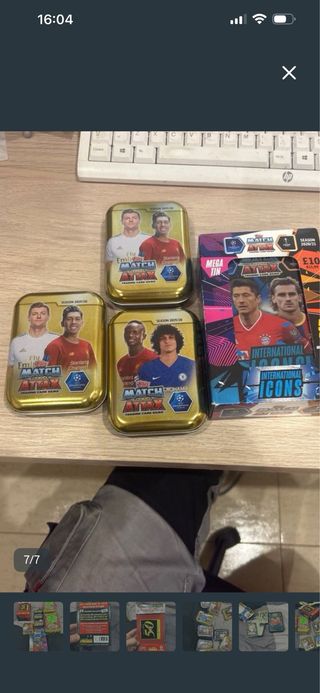 Cromos Match Attax Topps