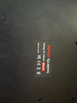 Teclado Gaming Mars Gaming RGB