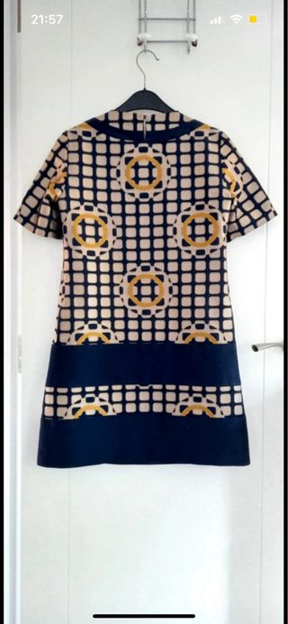 Vestido Pedro del Hierro Seda Estampado