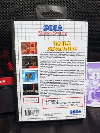Tails Adventure Sega Master System Completo