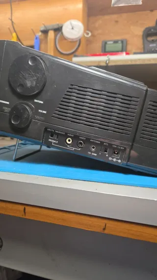 mini Tv Color CRT Fenner FTV 555 con ingresso A/V