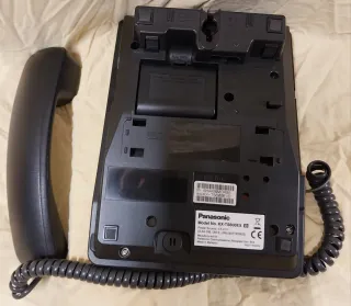 Telefoni fissi Panasonic KX-TS600EX, neri.