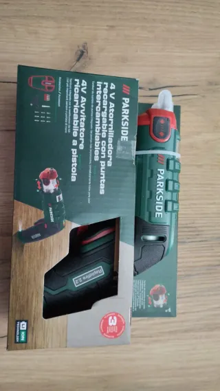 Atornilladora Parkside 4V Recargable