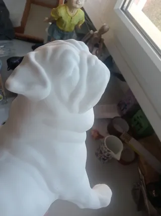 Bulldog francese ceramica cm 38x27H