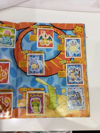 Álbum Pokémon Merlin 1999
