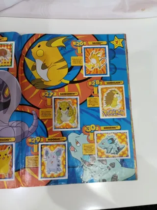 Álbum Pokémon Merlin 1999