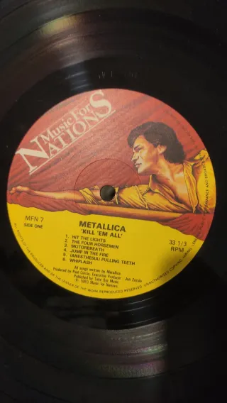 Vinilo Metallica Kill'em all