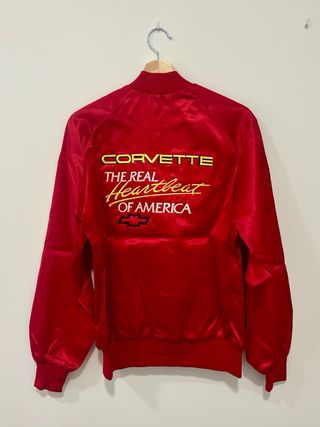CHAQUETA BOMBER VINTAGE CORVETTE – “The Real Heart