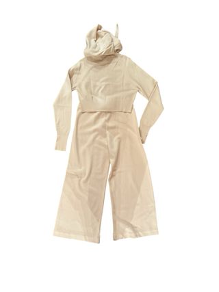 Completo donna rosa cipria tg S coordinato tuta