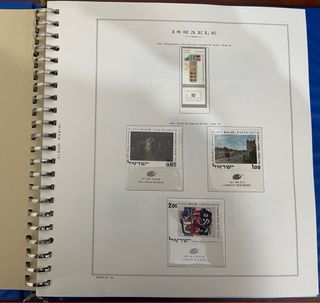 Album Francobolli Israele 58 pagine