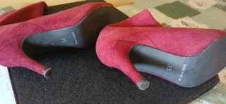 Botas altas de ante