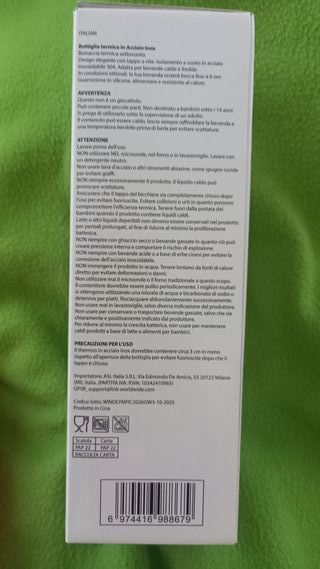 Borraccia Olimpiadi Milano Cortina 2026 Coca-Cola