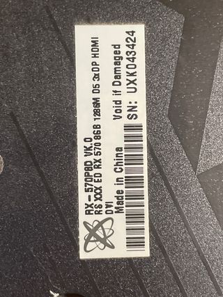 Tarjeta gráfica RX-570 8GB