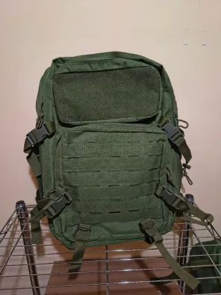 Zaini stile tattico militare verde