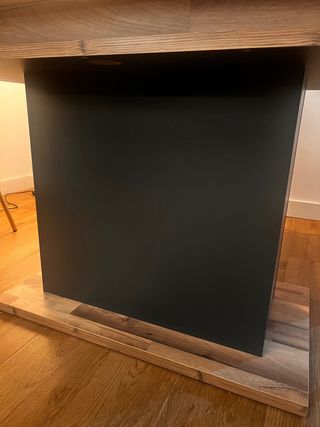 Mesa extensible moderna madera y metal