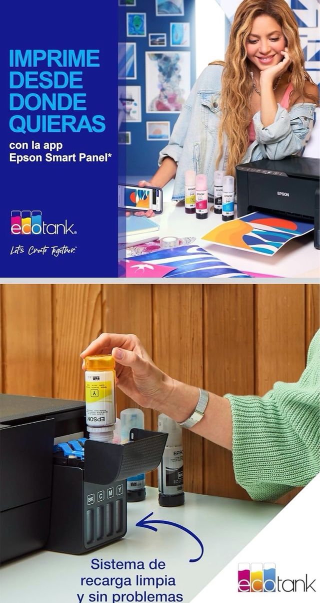 Impresora Epson EcoTank ET-1810 Inalámbrica