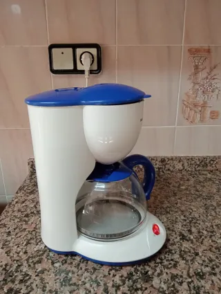 Cafetera Fagor CG-912 Blanca y Azul