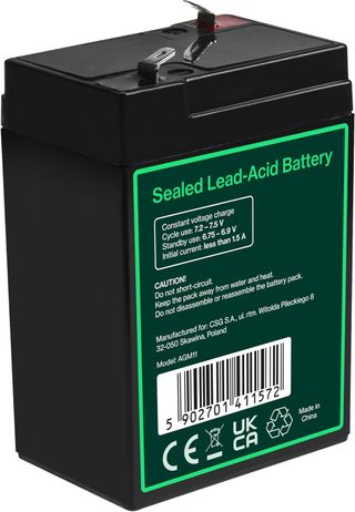 Batería Green Cell AGM VRLA 6V 5Ah