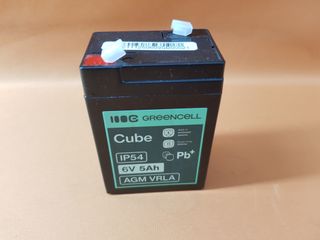 Batería Green Cell AGM VRLA 6V 5Ah