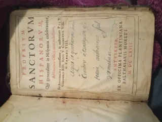 Libro religioso 1667