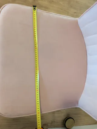Silla terciopelo rosa
