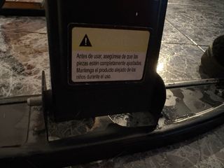 Bicicleta estática dual para brazos y piernas