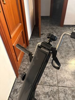 Bicicleta estática dual para brazos y piernas