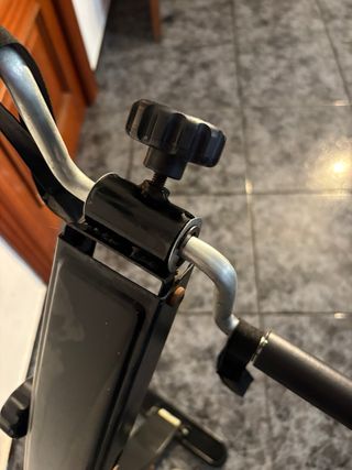 Bicicleta estática dual para brazos y piernas