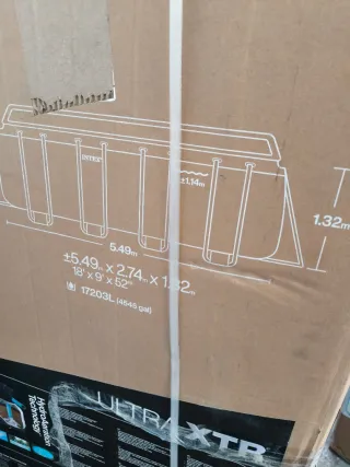 Piscina Rectangular Intex Ultra XTR