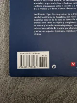 La Casa De Bernarda Alba (Clasicos Hispanicos /...