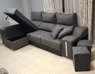 SOFA CHAISE LONGUE L 265CM