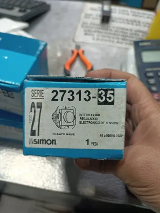 Simon 27313-35 Interruptor/conmutador