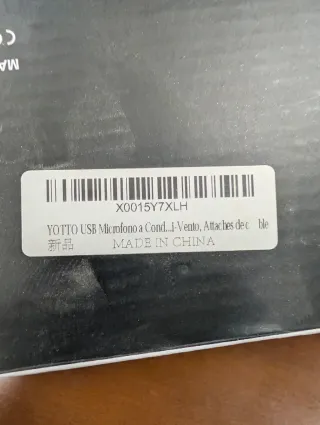 Microfono YOTTO Condensatore USB